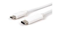 LMP 1 m usb-c stekker aan micro-USB 2.0 mannelijk kabel, wit - thumbnail