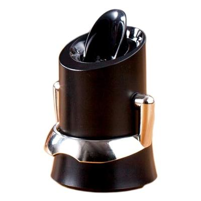 Vacu Vin Champagne Stopper en Schenker - Zwart