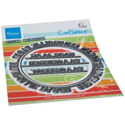 Marianne Design • craftable vrolijk pasen cirkel by marleen