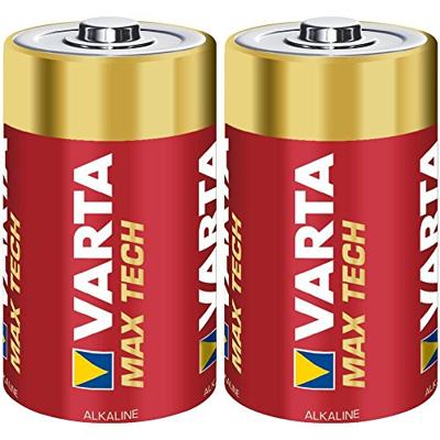 Varta Max Tech C niet-oplaadbare alkalinebatterijen, 1,5 V