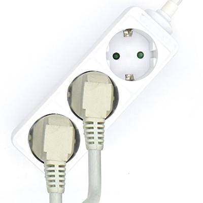 3-voudige Stekkerdoos zonder Schakelaar Ewent EW395 3680W Kleur Wit - thumbnail