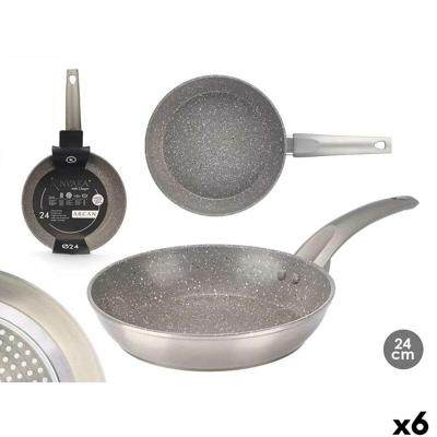 Pan Kinvara Zilverkleurig Aluminium Bakeliet Gehard aluminium (6 Stuks)