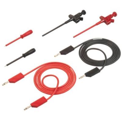 SKS Hirschmann PMS 4 CO Meetsnoerenset Banaanstekker 4 mm Banaanstekker 4 mm 1.00 m Zwart, Rood 1 set(s)