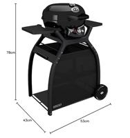 OUTDOORCHEF Minichef 420G Grill Tafelblad Electrisch Zwart 4300 W - thumbnail