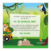 Puzzeltrein en Voorleesboek Jungle - thumbnail