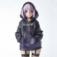 Gridman Universe Zozo Black Collection Statue PVC Akane Shinjo 23 cm - thumbnail