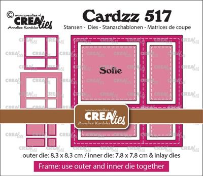 Crealies • cardzz frame & inlays sofie