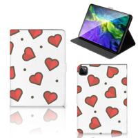 iPad Pro 11 2020/2021/2022 Tablet Hoes Hearts - thumbnail