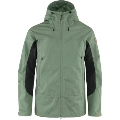 Fjallraven Abisko Lite Trekking Jacket Heren Jas Patina Green-Dark Grey M Fjallraven Abisko Lite Trekking Jacket Heren Jas Patina Green-Dark Grey M