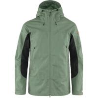 Fjallraven Abisko Lite Trekking Jacket Heren Jas Patina Green-Dark Grey M - thumbnail