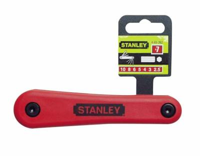 Stanley handgereedschap Stiftsleutelset 7 Dlg 1,5-6mm - 4-69-261 Stanley handgereedschap Stiftsleutelset 7 Dlg 1,5-6mm - 4-69-261