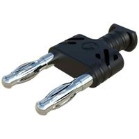 SKS Hirschmann KST ws 14/4 Kortsluitingsbrug Zwart Stift-Ø: 4 mm 1 stuk(s) - thumbnail