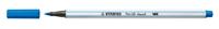 Stabilo pen 68 brush 41 - donkerblauw - thumbnail