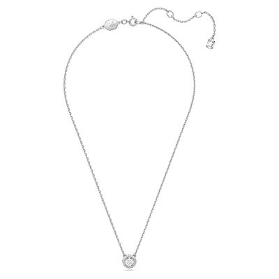 Swarovski 5636264 Ketting Constella zilverkleurig-wit 38-44 cm - thumbnail