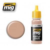 MIG Acrylic RAL 8031 F9 German Sand Brown 17ml - thumbnail