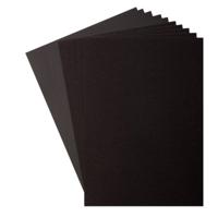Florence • glitter papier en cardstock set 216g a4 10x black/black - thumbnail
