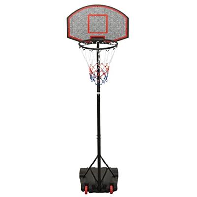 Basketbalstandaard 216-250 cm polyethyleen zwart - thumbnail