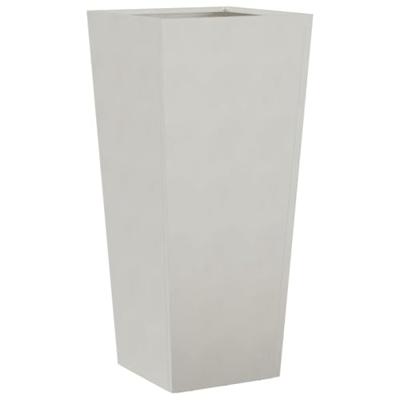 VidaXL Plantenbakken 2 st 35x35x75 cm roestvrij staal