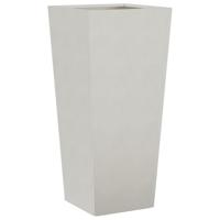 Plantenbakken 2 st 35x35x75 cm roestvrij staal - thumbnail