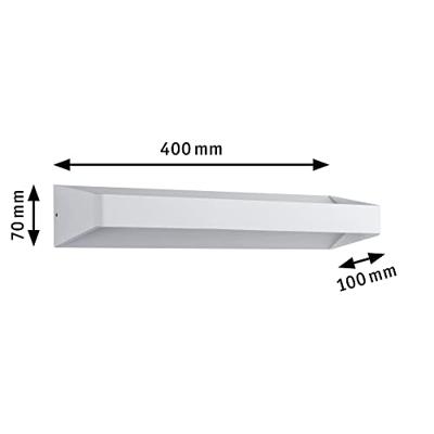 Paulmann Bar 70791 LED-wandlamp 10.5 W Wit