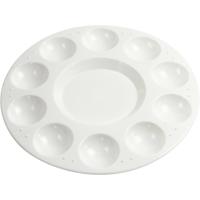 Creativ Company Verf palet wit, 17cm - thumbnail