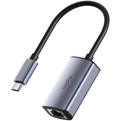 CUDY UE10C USB-C naar Ethernet-adapter