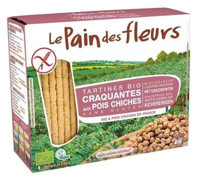 Le Pain des Fleurs Crackers Kikkererwten