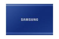 Samsung Portable T7 2 TB Externe SSD harde schijf USB-A 3.2 Gen 2 Blauw MU-PC2T0H/WW - thumbnail