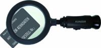 Kunzer 7LL01 Vergrootglas Met LED-verlichting Lensgrootte: (Ø) 90 mm Zwart - thumbnail