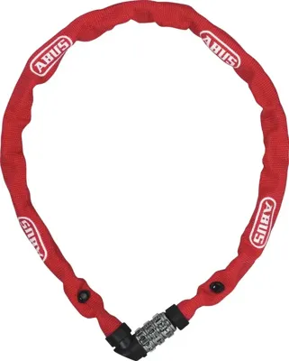 Abus cijfer kettingslot 1200/60 rood 60cm