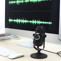 Thronmax M3 USB-studiomicrofoon Statief Zendmethode:Kabelgebonden Voet, Incl. kabel USB-C, Audio, stereo (3.5 mm jackplug) Kabelgebonden - thumbnail