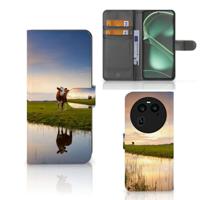 OPPO Find X6 | Telefoonhoesje | Met pasjeshouder | Koe - thumbnail