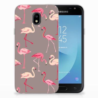 Samsung Galaxy J3 2017 | TPU Hoesje | Flamingo