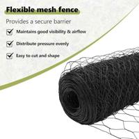 VidaXL Afrasteringspaal grijs 10 x 1,2 m (36 mm gaas) staal en pvc - thumbnail