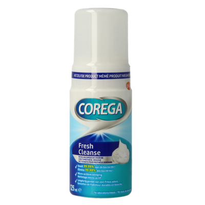 Corega Fresh Cleanse Mousse kunstgebitreiniger