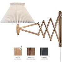 LE KLINT Sax 234-1/21 Wandlamp - Licht eiken met standaard kap - Wit - thumbnail