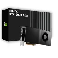 PNY Nvidia GeForce RTX 5000 Videokaart 32 GB GDDR6-RAM PCIe x16 DisplayPort - thumbnail