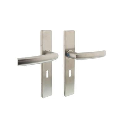 Intersteel DeurklinkBlok rechthoekig sleutel 56mm RVS - 0035.132724