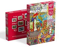 Parrots on the Veranda Puzzel 1000 Stukjes - thumbnail