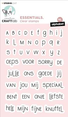 Creative Craftlab • essentials clear stempel alphabet