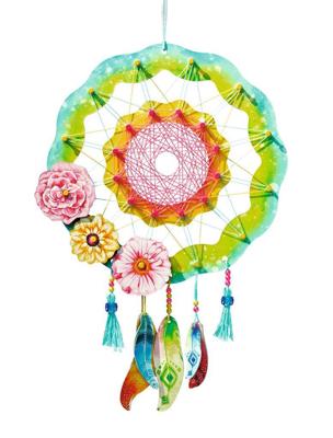 Ravensburger - String Art Dreamcatchers - 4005556182350 - Van 8 jaar oud Ravensburger - String Art Dreamcatchers - 4005556182350 - Van 8 jaar oud