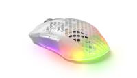 SteelSeries Aerox 3 Wireless Ghost 2022 gaming muis - thumbnail