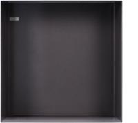 Looox Colour BoX inbouwnis - 30x30x10cm - RVS antraciet mat cbox30a - thumbnail