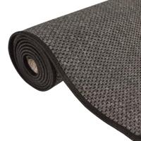 VidaXL Tapijtloper 80x400 cm sisal-look antracietkleurig - thumbnail