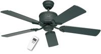 CasaFan Eco Elements Plafondventilator 23 W (Ø x h) 132 cm x 285 mm Grafiet-lak Met afstandsbediening - thumbnail
