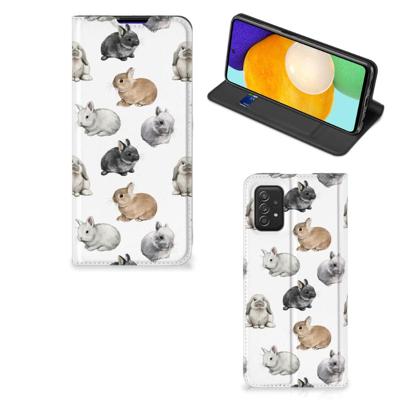 Smartphone hoesje voor Samsung Galaxy A03s Konijntjes Smartphone hoesje voor Samsung Galaxy A03s Konijntjes