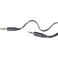 SpeaKa Professional SP-7870108 Jackplug Audio Aansluitkabel [1x Jackplug male 3,5 mm - 1x Jackplug male 3,5 mm] 0.50 m Zwart Vergulde steekcontacten, Zeer - thumbnail