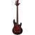 Sterling by Music Man StingRay Ray34 Poplar Burl Dark Scarlet Burst Satin elektrische basgitaar - thumbnail