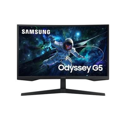 Samsung Odyssey G5 LS27CG552EUXEN Monitor Zwart - thumbnail