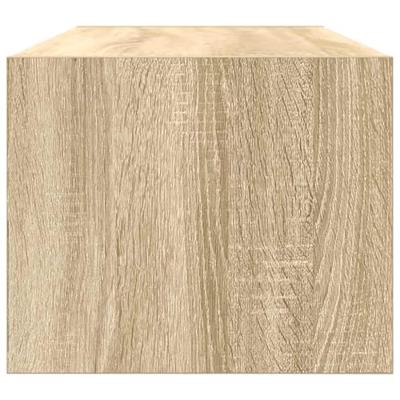 Tv-meubels 2 st 80x31x25,5 cm bewerkt hout sonoma eikenkleurig